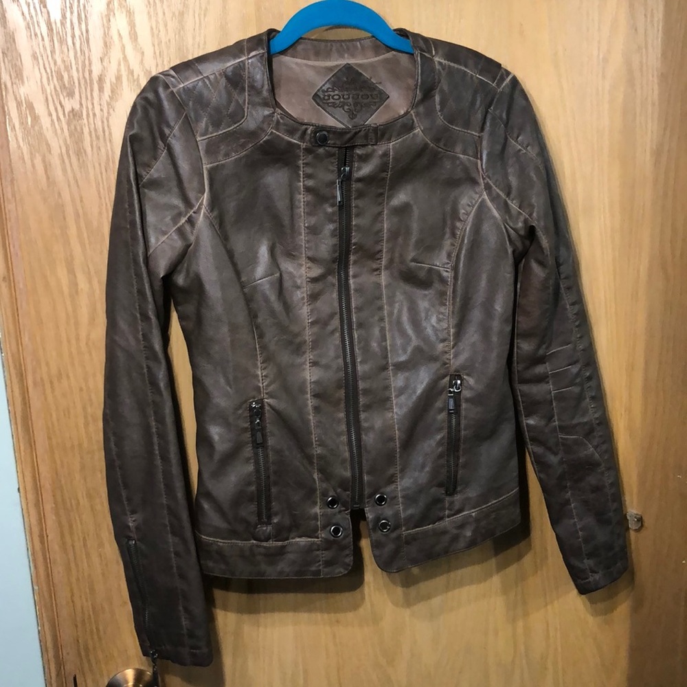 Jou Jou vegan leather jacket